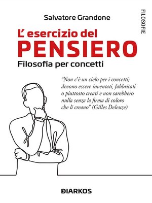 cover image of L'esercizio del pensiero. Filosofia per concetti